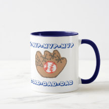 Individueller Vatertag-Becher MVP DAD
