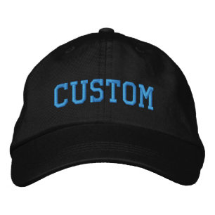 Individueller Worttext Ihr persönliches Geschenk f Bestickte Baseballkappe