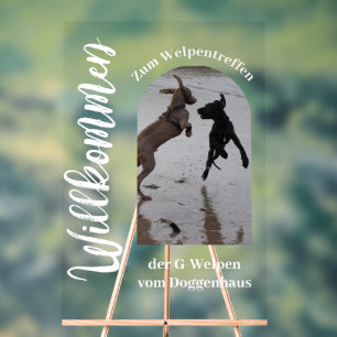 Individuelles Acryl-Fotoschild – Great Dane Editio Acrylschild
