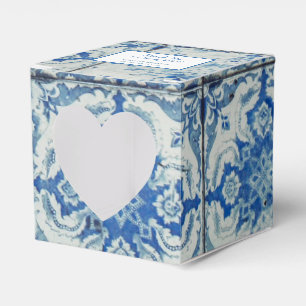 Individuelles antikes vintage portugiesisches Flie Geschenkschachtel