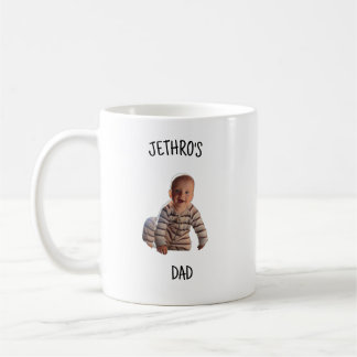 Individuelles Baby-Foto für Papa – Personalisierte Kaffeetasse