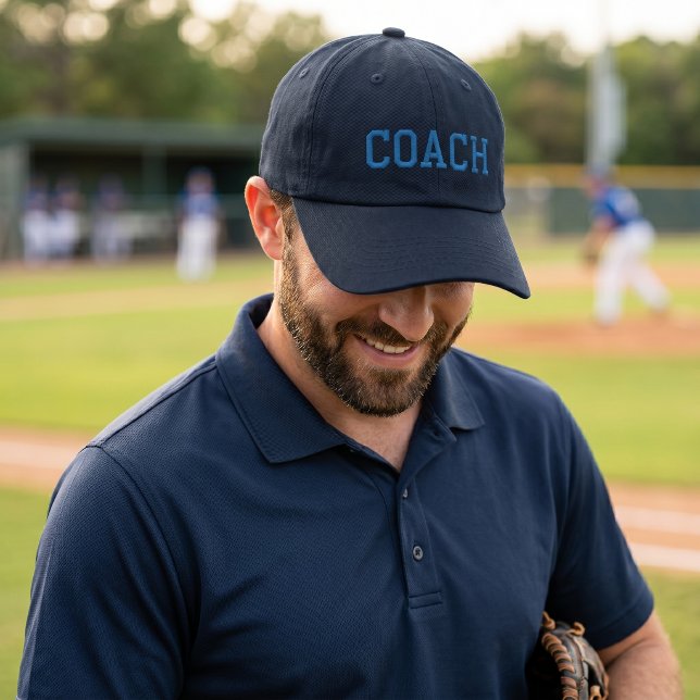 Individuelles Coach-Geschenk Bestickte Baseballkappe (Von Creator hochgeladen)