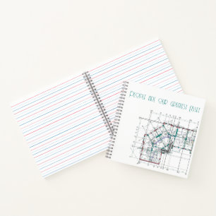 Individuelles Corporate Square Notebook Notizbuch