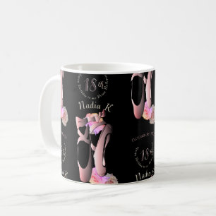 Individuelles Event mit Ballerina Toe Shoes Kaffeetasse