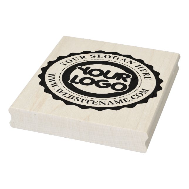 Individuelles Firmenlogo groß Gummistempel (Stempel)