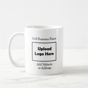 Individuelles Firmenlogo und Informationen  Kaffeetasse