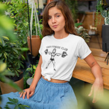 Individuelles Fitness Club Weightlifter Design