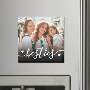 Individuelles Foto-Andenken für beste Freunde Magnet