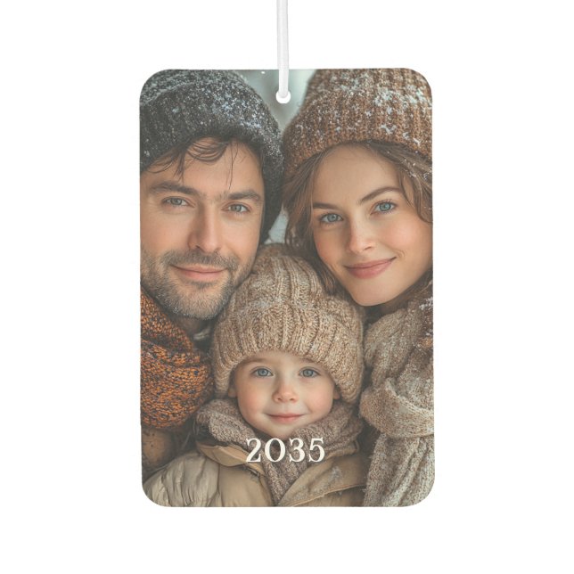 Individuelles Foto Autolufterfrischer (Vorderseite)