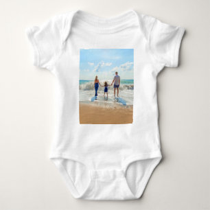Individuelles Foto Baby Bodysuit Geschenk mit Ihre Strampler