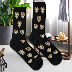 Individuelles Foto für Heimtiere Hunde Modernes Pe Socken