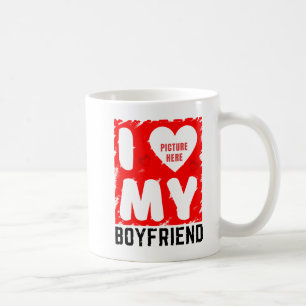 INDIVIDUELLES FOTO ICH LIEBE MEINEN FREUND BEZIEHU KAFFEETASSE
