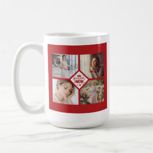 Individuelles Foto-Kollagen-Andenken für die König Kaffeetasse
