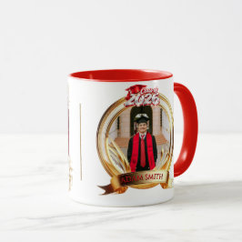 Individuelles Foto- und Namensgeschenk Abschlussbe Tasse