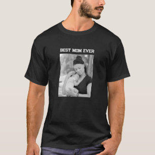 Individuelles Fotogeschenk für Mama, Beste Mutter T-Shirt