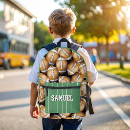 Individuelles Fußballfeld Cool Sports Bedruckter Rucksack