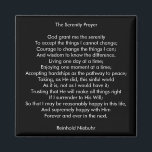 Individuelles Gebet inspirierende Zitat schwarz Magnet<br><div class="desc">Individuell personalisiertes Gebet Song Zitat Satz inspirierende,  motivierend Erholung Botschaft eleganten minimalistischen Magneten. Vollständig anpassbarer weißer Text auf schwarzem,  schlichtem Hintergrund. Sie können Ihre eigene Nachricht,  Liebe Brief,  inspirierendes,  motivierend Zitat,  Gedicht,  etc schreiben,  oder Sie können einfach das Gebet der Stille verlassen.</div>