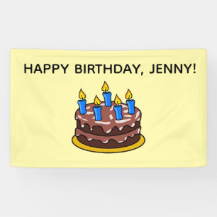 INDIVIDUELLES GEBURTSTAGS-NAMEN-PARTY-BANNER BANNER