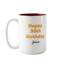 individuelles Geburtstagsgeschenk für sie - 30. Ge