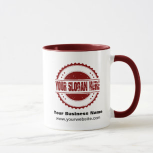 Individuelles Geschäftswerbe-Logo Tasse