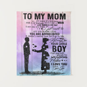 Individuelles Geschenk für die Familie, Niedlich f Wandteppich