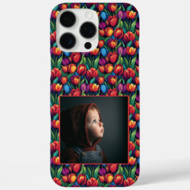 Individuelles Geschenk für mutige Mütter Tulpe Cus iPhone 16 Pro Max Hülle