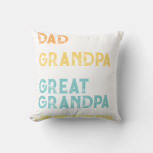 Individuelles Geschenk zum Vatertag wird immer bes Kissen