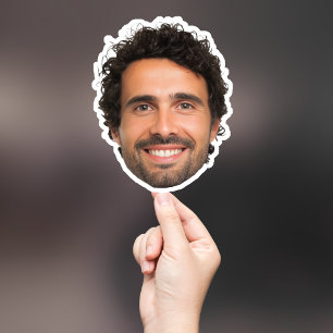 Individuelles Gesicht-Sticker, Sticker aus Ihrem F