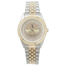 Individuelles Gold-Monogramm-Geschenk für Hochzeit