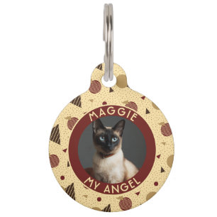 Individuelles Haustier-Dankeschön-Geschenk Memphis Haustiermarke
