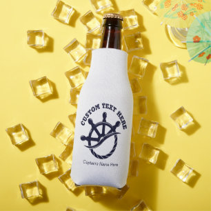 Individuelles Kapitänsboot Nautisches Geschenk Flaschenkühler