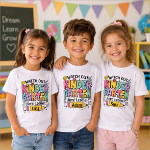 Individuelles Kindert-Shirt mit Namen T-Shirt