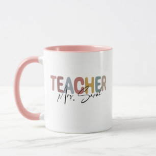 Individuelles Lehrergeschenk, Personalisierter Leh Tasse