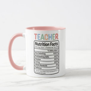 Individuelles Lehrergeschenk, Personalisierter Leh Tasse
