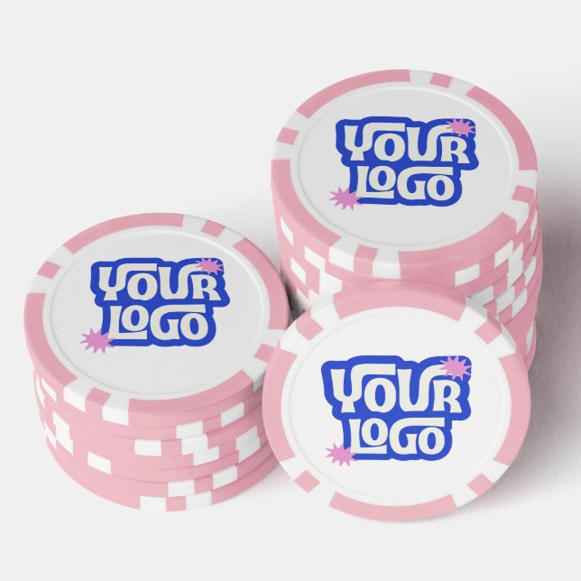 Individuelles Logo Geschäft Werbe-Double-Seite Pokerchips (Stapel)