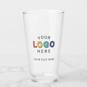 Individuelles Logogeschäft Glas