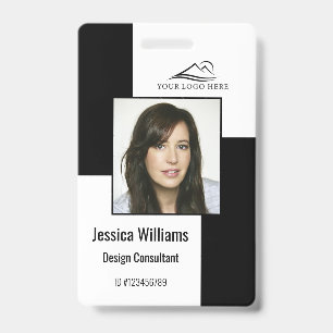 Individuelles, modernes Corporate Employee ID Abze Ausweis