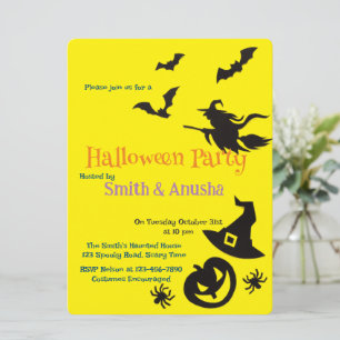 Individuelles modernes Halloween-Party Save the Da Date