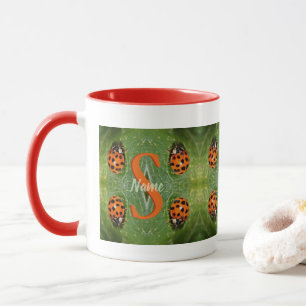 Individuelles Monogramm Anfangsbuchstabe Name Mari Tasse