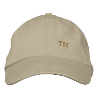 Individuelles Monogramm Bestickte Baseballkappe
