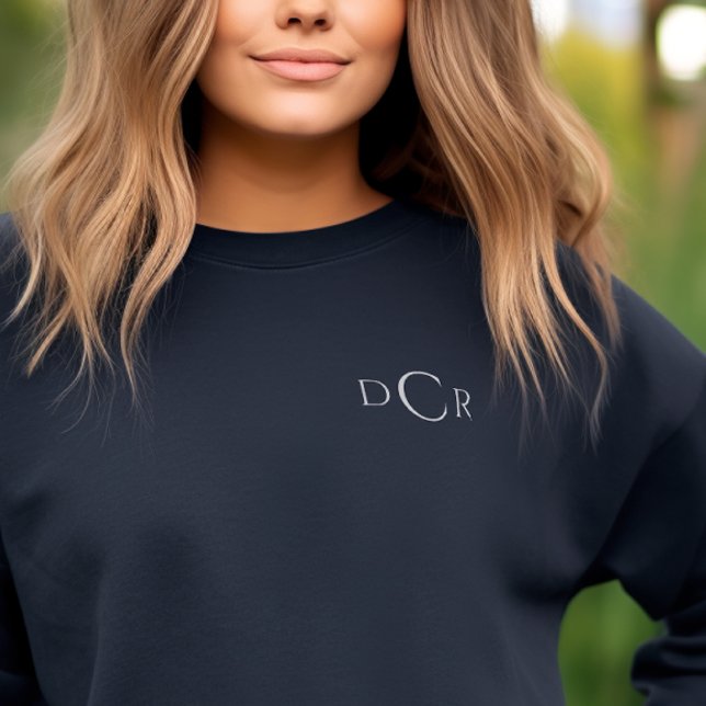Individuelles Monogramm Sweatshirt (Personalized Monogrammed Sweatshirt)