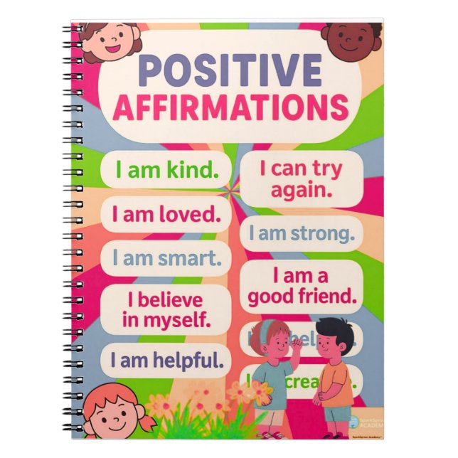 Individuelles Motivierend Foto-Notebook für Studie Notizblock (Vorderseite)