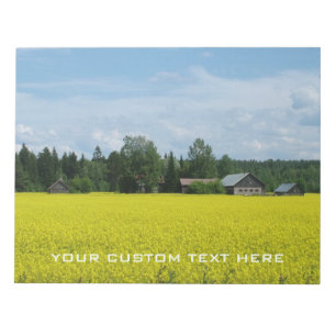 Individuelles Notizblock in Finnland