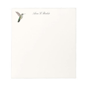 Individuelles Notizbuch mit Annas Kolibri Notizblock