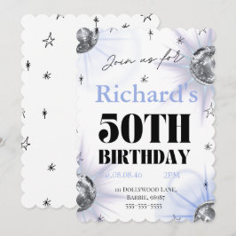 individuelles personalisiertes Foto 50. Geburtstag Save The Date