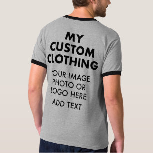 Individuelles personalisiertes HERREN-RINGERT-Shir T-Shirt