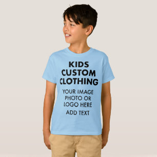 Individuelles personalisiertes JUNGEN T-SHIRT - HE