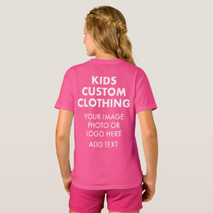 Individuelles personalisiertes MÄDCHEN-T-SHIRT - W T-Shirt