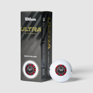 Individuelles Poker-Chip-Golf-Geschenk Set für Dam Golfball
