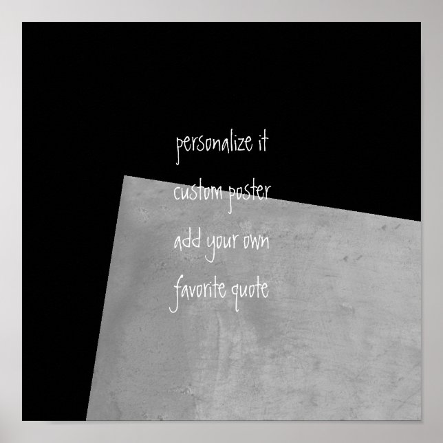 individuelles Poster, um Ihr eigenes Zitat mit mod Poster (Vorne)